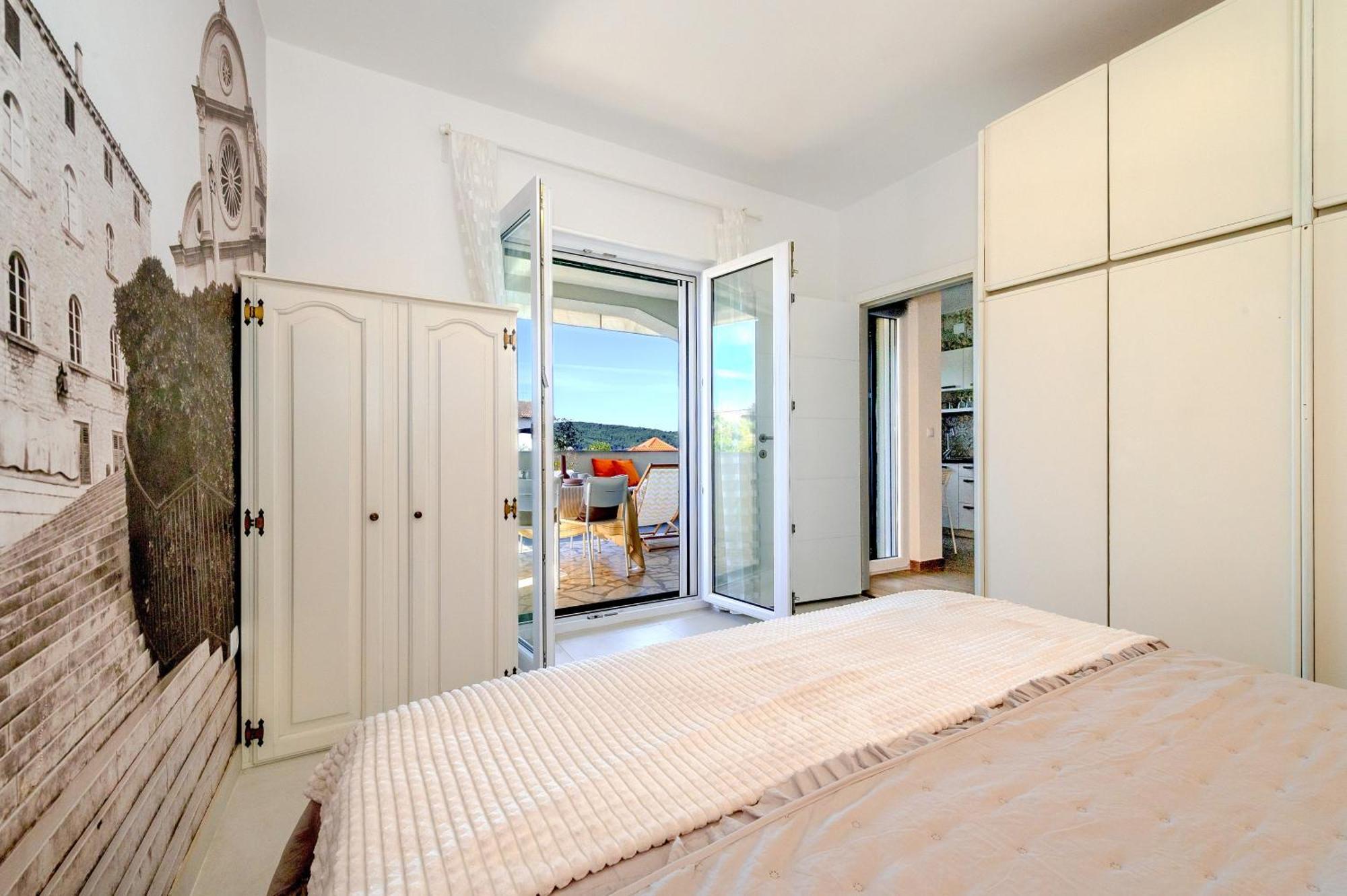 Ojra New Apartment With Seaview Szybenik Zewnętrze zdjęcie